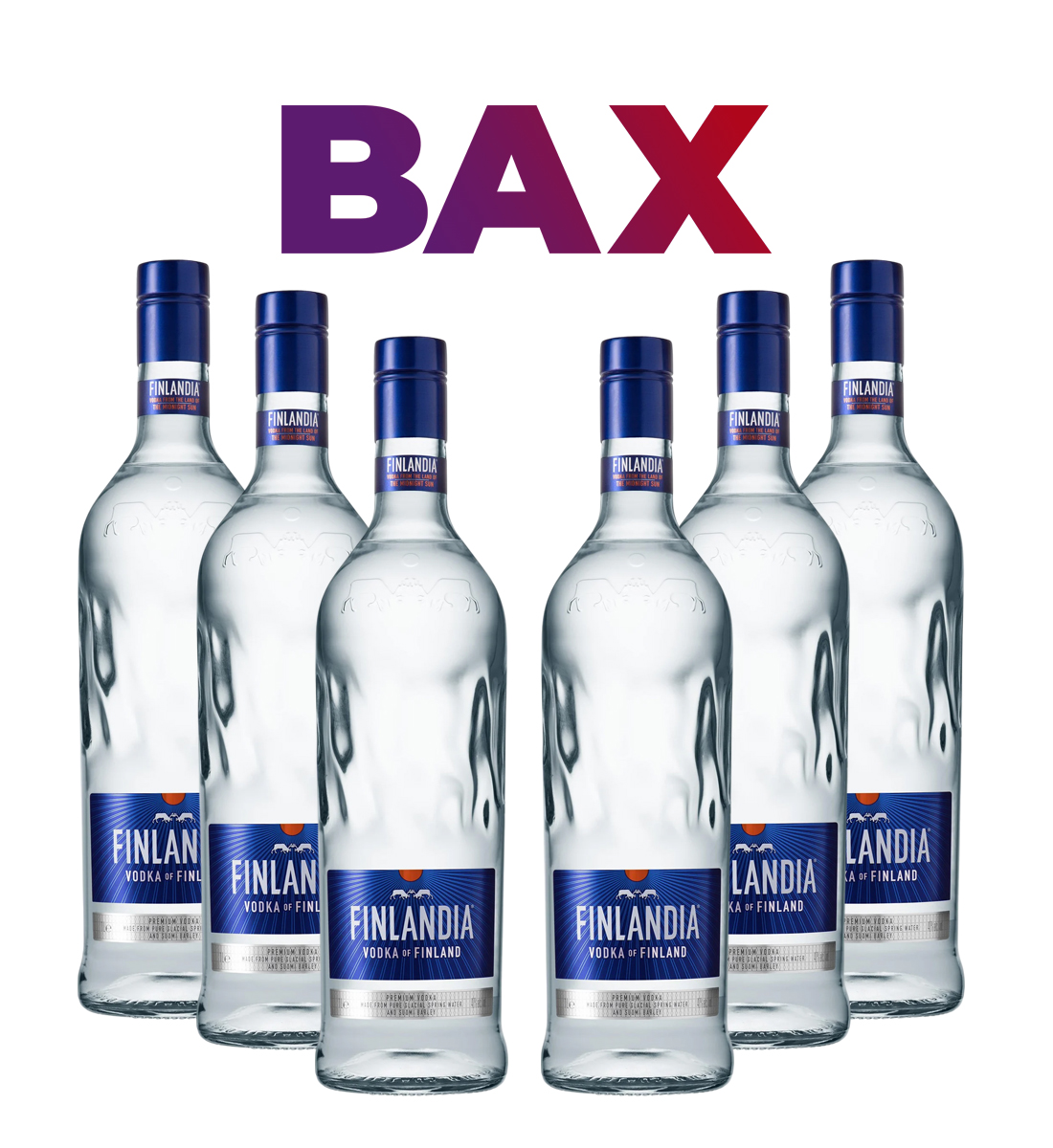 Finlandia Vodka BAX 6 st x 1L